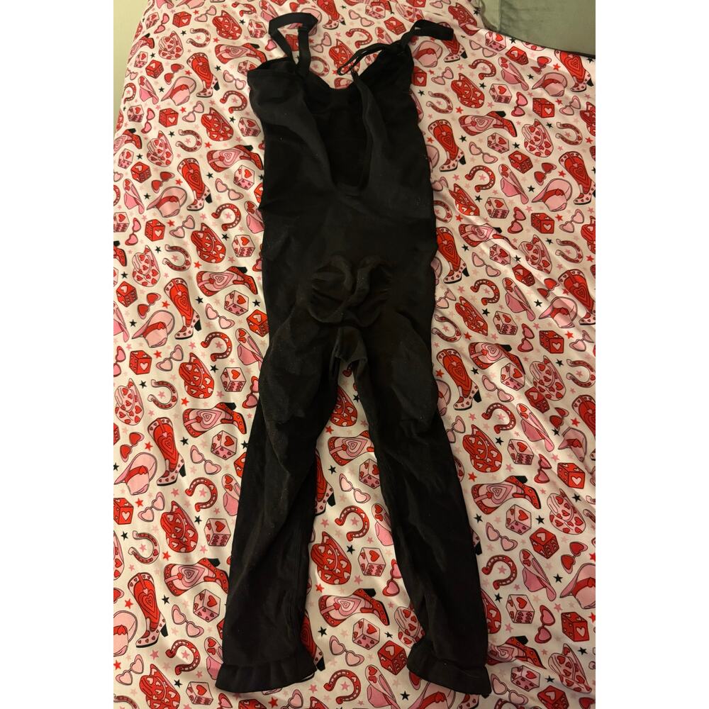 Skims size s/m Black Sculpt Shapewear Sculpting Bodysuit small/ medium NWOT - Picture 12 of 12